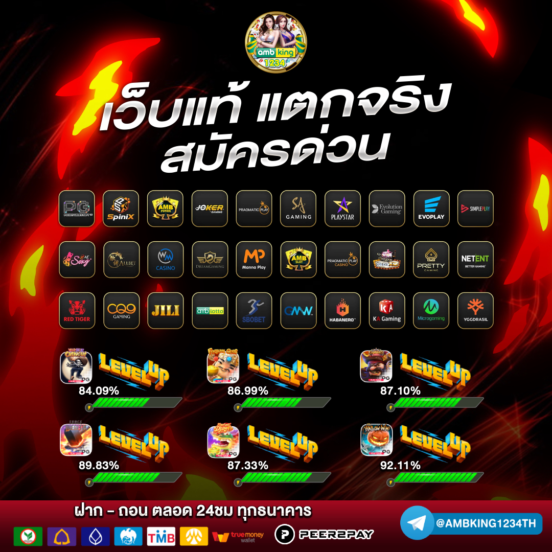 สล็อตเว็บตรง ฝาก-ถอน true wallet ไม่มี ธนาคาร ไม่มี ขั้น ต่ํา - แบนเนอร์โปรโมชั่น